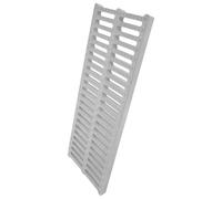 Ipetboom Grille de Drainage Robuste en Polymère Haute Résistance 500X200X20 MM Couvercle de Caniveau Antidérapant Blanc pour Allées Espaces Extérieurs et Caniveaux Grille Rectangulaire