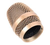 Ipetboom Grille métallique pour micro sans fil 780 accessoire compatible et léger tête de microphone en métal couleur or