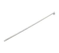 Ipetboom Guide de Scie Circulaire Inox 50 Cm × 3 Mm Rail de Guidage Précis, Système de Refente pour Coupe Menuiserie, Accessoire Compatible Scies Circulaires, Pied à Coulisse de Précision