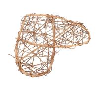 Ipetboom Guirlande De Cœurs Unie Décorations De Noël Extérieures Couronne De Porte en Forme De Cœur Vignes Décorations De Table