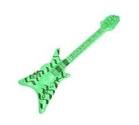 Ipetboom Guitare Gonflable Décorative Instrument Musical Air Rock Années Accessoire Fête Thème Concert Fournitures pour Soirée Hip Hop et Festival Couleur Aléatoire