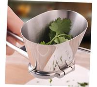 Ipetboom Hachoir Manuel Acier Inoxydable pour Légumes et Épices Râpe Multifonction pour Vanille Ail Outil de Découpe Pratique et pour Cuisine