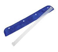 Ipetboom Housse de Raclette en Silicone 50 Cm Chiffon en Polaire Corail, Lingette Réutilisable pour Sols en Bois Franc et Salle de Bain, Coussinet de Rechange pour Nettoyage Ménager