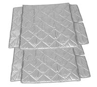 Ipetboom Housse étanche pour congélateur Vertical Protection Solaire et Isolation avec Aluminium pour Mini réfrigérateur extérieur