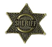 Ipetboom Insigne Hexagonal Vintage En Alliage Métal, Épingle De Cosplay Et Fête, Badge De Police Rétro Pour Vêtements, Décoration Soirée, Accessoire Commémoratif Distinctif