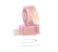 Ipetboom Invisibles pour Double Paupière Set avec Pince Fourchette Adhésif Puissant Transparent Confortable et Facile à Poser Rehausseur de Regard pour Types de Peau Usage et Occasions