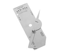 Ipetboom Jauge de Soudure Métrique pour Inspection Précise de Profondeur Outil de Mesure pour Contrôle de Soudage Construction Navale et Fabrication Métallique