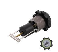 Ipetboom Jauge Mécanique de Carburant pour Bouchon de Réservoir Diesel 45 Mm en Métal, Profondeur 90 Mm, Affichage Précis, Remplacement pour Véhicules Agricoles, Yachts et Camions