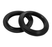 Ipetboom Joint D’Étanchéité en Caoutchouc pour Réservoir de Toilettes 2 Pièces Compatible Toilettes Camping-Car et Maison Joint de Chasse D’Eau Solide et Anti-Fuite Kit Réparation