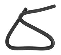 Ipetboom Joint de Porte en Mousse Noir pour Isolation et Calfeutrage, Combleur D'espace Flexible en Écume, pour Fenêtres et Portes