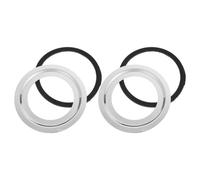 Ipetboom Joint D'étanchéité pour Évier Cuisine 140x114 Mm Accessoire de Remplacement sans Mastic pour Joint de Vidange Broyeur à Déchets 2 Bagues Étanche et Adaptable