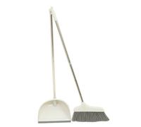Ipetboom Kit Balai et Pelle à Poussière Debout Manche Long Ergonomique Balayette Pratique pour Maison et Bureau Ensemble pour Nettoyage