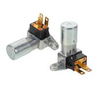 Ipetboom Kit de 2 Interrupteurs Variateurs à 3 Broches pour Phares de Voiture Variateur Automobile Métallique Protection Thermique Commande Réglable D’Éclairage pour Voiture Classique