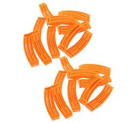 Ipetboom Kit de 20 Bigoudis Creux Orange pour Permanente de Cheveux Courts et Longs, Barres Froides pour Racines, Outils Coiffure Polyvalents pour Boucles Souples et Volume à