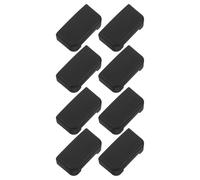 Ipetboom Kit de 8 Bouchons de Protection Abs pour Rails de Siège Véhicule Électrique/y, Embouts Anti-Rayures et Anti-poussière pour Intérieur Auto, Protection Solide Bruit,