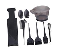 Ipetboom Kit de Coloration Capillaire 8 Pièces Bol de Coloration Peigne à Teinture Planche à Surligner Grand Format Accessoires Professionnels pour Salon Coiffure Usage Maison