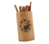 Ipetboom Kit De Divination Bâtons Chinois i Ching Seau Bambou Outil Voyance Portable pour Prédictions Précises Et Apprentissage Feng Shui