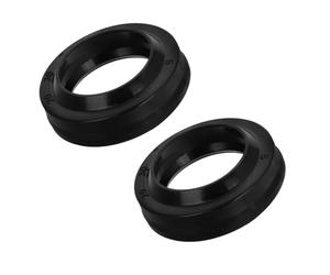 Ipetboom Kit de Réparation 2 Pièces Joints D’étanchéité pour Vérin Hydraulique de Démonte-pneus en Plastique, Segment Racleur Anti-poussière, Compatible Entretien Outils Pneus Auto