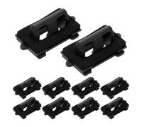 Ipetboom Kit de Réparation Clips de Fixation Plastique pour Garniture de Toit Voiture, Lot de 10 Pièces, Clips de Maintien Intérieur pour Panneaux Affaissés, Accessoires