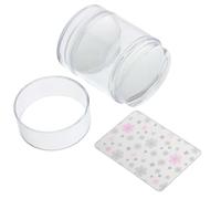 Ipetboom Kit De Tamponnage à Silicone Transparent Avec Plaques De Manucure Et Grattoir Outils De Nail Art Avec Motif Élégant De Accessoires De Manucure Faciles à Utiliser