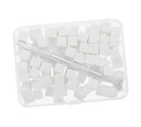 Ipetboom Kit Manucure 101 Pièces Stylo Éponge à Ongles Dégradé Petite Taille pour Débutantes Pince Métallique Outils Nail Art Usage Professionnel et DIY pour Beauté des Mains