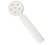 Ipetboom Lampe à Ongles Portable Stylos à Peinture Mini Lumière Pour Les Ongles En Gel Rechargeable Gel Pour Les Ongles Constructeur Trousse Marqueur Galets Pour L'artisanat Abdos Blanche