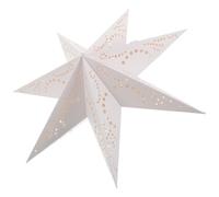 Ipetboom Lanterne Étoile de L'Avent en Papier 7 Branches Abat-Jour Suspendu Décoratif pour Fêtes et Mariages Éclairage Doux et Ambiance Bohème Décoration Intérieure Suspendue pour Noël