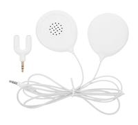 Ipetboom Lecteur de Musique pour Grossesse Portable Blanc 1 Pièce Haut-Parleurs Abdominaux pour Grossesse Écouteurs Fœtaux Adaptés au Développement Cognitif L’Éveil du Bébé