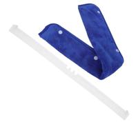 Ipetboom Lingettes de Rechange en Polaire Corail Lavables en Machine et Réutilisables pour Raclette en Silicone Adaptées aux Balais Plats pour Cuisines et Espaces Commerciaux