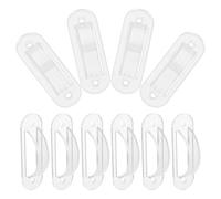Ipetboom Lot de 10 Cache-Interrupteurs Muraux Transparents pour Interrupteurs à Bascule Protection D’Interrupteur Sécurisée Anti-Activation Accidentelle Cuisine Bureau et Chambre