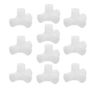 Ipetboom Lot de 10 Connecteurs en Plastique pour Placard, Diamètre 19 Mm, Pièces de Raccordement 4 Voies, Kit de Fixation pour Étagère à Chaussures Modulable, Assemblage Rapide