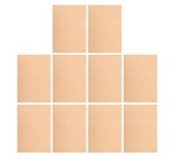 Ipetboom Lot de 10 Feuilles de Papier Braille pour Écriture en Braille - Accessoire D'apprentissage - Outils Pédagogiques pour Étudiants Aveugles - Amélioration Des Compétences en Écriture