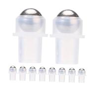 Ipetboom Lot De 10 Flacons À Bille Accessoires Flacons À Bille Rechargeables En Plastique