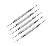 Ipetboom Lot de 10 Outils de Réparation Bracelet Montre, Détacheur Barrettes à Ressort, Épingles Métalliques Solide, Usage Horloger Précis, Accessoires pour Changer Bracelet Montre