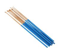 Ipetboom Lot de 10 Set de Auriculaires en Bambou 2,3 Mm, Manches Antidérapants, Outils de Nettoyage des Oreilles pour Usage Domestique et Voyage, Ensemble Complet pour Élimination