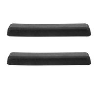 Ipetboom Lot de 2 accoudoirs de rechange pour fauteuils : coussins d'accoudoir ergonomiques, coussin d'avant-bras pour déambulateurs, distance entre les trous : 100 mm et 25 mm d'ajustement du tube.