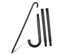 Ipetboom Lot De 2 Béquilles De Traduction De Marche Stable Accessoire De Marche Accessoire De Réveil Canne De Magicien Portable Cosplay Baguettes d'halloween Éblouissantes