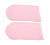 Ipetboom Lot De 2 Gants De Bain En Cire Protections Pour Les Mains En Paraffine Gants Chauds En Paraffine Couvre-Mains En Cire Chaude Mitaines Multicolores Pour La Nuit Tissu Doux