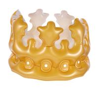 Ipetboom Lot De 2 Gonflables En Pvc Pour Bébé Chapeau D'Anniversaire Princesse Carnaval Rose Accessoires De Costume Pour Enfants