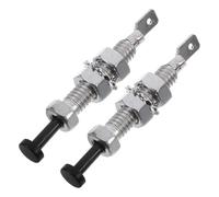 Ipetboom Lot de 2 Interrupteurs Universels Réglables pour Éclairage de Portière de Voiture à Broche Cache Alarme de Capot Accessoires Auto Compatibles Sécurité Renforcée Installation