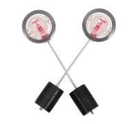 Ipetboom Lot de 2 Jauges à Carburant pour Réservoir de Générateur Essence Indicateur de Niveau Précis Tige Longue en Métal Compatible Et950 650 145 154 168F 170 1Kw 2Kw Remplacement