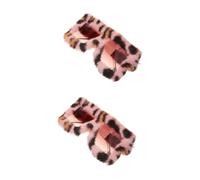 Ipetboom Lot De 2 Lunettes De Soleil En Peluche Mignonnes Tendance Pour Fêtes En Léopard