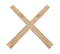 Ipetboom Lot de 2 Manches de Marteau en Bois Naturel 500 G Ergonomiques Remplacement Poignée Octogonale Trou Ovale Accessoire Solide pour Marteaux D’Extérieur et Usage Polyvalent