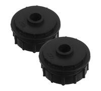 Ipetboom Lot de 2 Manchons de Palier en Caoutchouc pour Turbine de Climatiseur Intérieur, Anneaux de Roulement Résistants à L’usure, Compatible Tambour Ventilateur Ac, Pièces