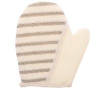 Ipetboom Lot De 2 Moufles Exfoliants En Lin 18x21.5 Cm Corps Bain, Exfoliation Douce Et Nettoyage Intensif, Adaptés Pour Usage Domestique Et Soins Personnels