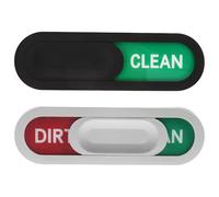 Ipetboom Lot de 2 panneaux magnétiques « Propre » et « Sale » pour lave-vaisselle - Autocollants magnétiques réversibles pour lave-vaisselle