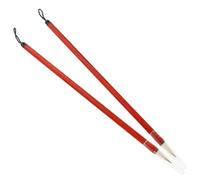 Ipetboom Lot de 2 Pinceaux de Calligraphie Chinoise en Aluminium Taille Petite pour Écriture Calligraphique et Peinture à L'Encre Matériel de Dessin Professionnel pour Débutants et