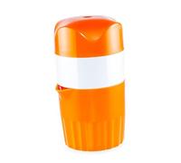 Ipetboom Lot de 2 Presse-Fruits Manuel pour Oranges et Citrons Extracteur de Jus Compact en Plastique Orange Filtre Anti-Pulpes Intégré Cuisine Pique-Niques et Voyage