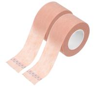 Ipetboom Lot de 2 rouleaux de ruban adhésif pour maquillage, fard à paupières, greffe de cils, autocollants pour double paupière, tissu respirant, bandes de levage pour paupières, pour yeux