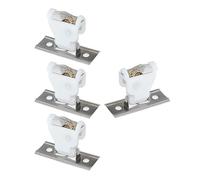 Ipetboom Lot de 2 Set de Serrures de Cordons pour Stores Romains en Bambou Accessoires de Quincaillerie pour Stores de Fenêtres Domestiques Verrous en Plastique Robustes Kit de